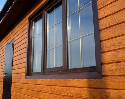 exterior metal window decoration for house|light brown exterior window trim.